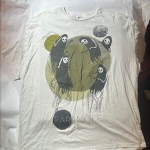 Paramore Misguided Ghosts White T-Shirt